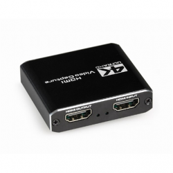 Gembird | USB HDMI grabber, 4K, pass-through HDMI | UHG-4K2-01 | Ethernet LAN (RJ-45) ports | USB 3.0 (3.1 Gen 1) ports quantity | USB 2.0 ports quantity | HDMI ports quantity