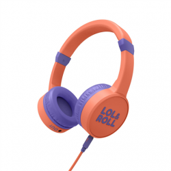 Energy Sistem Lol&Roll Pop Kids Headphones Orange (Music Share, Detachable Cable, 85 dB Volume Limit, Microphone) Energy Sistem | Headphones | Lol&Roll Pop Kids | Wired | On-Ear
