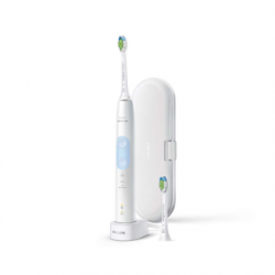 Philips | HX6859/29 | Sonicare ProtectiveClean 5100 Electric Toothbrush | Rechargeable | For adults | ml | Number of heads | White/Light Blue | Number of brush heads included 2 | Number of teeth brushing modes 3 | Sonic technology