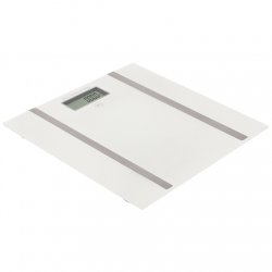Adler | Bathroom scale with analyzer | AD 8154 | Maximum weight (capacity) 180 kg | Accuracy 100 g | Body Mass Index (BMI) measuring | White