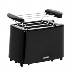 Mesko Toaster MS 3220 Power 750 W, Number of slots 2, Housing material Plastic, Black