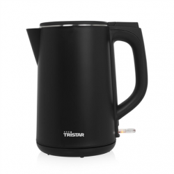 Tristar | Jug Kettle | WK-3404 | Electric | 2200 W | 1.5 L | Material jug - pastic stainless steel | 360° rotational base | Black