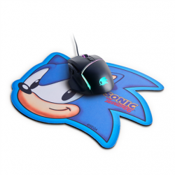 Energy Sistem Gaming Mouse ESG M2 Sonic (6400 DPI, USB, RGB LED light, 8 customizable buttons) + Mouse Pad