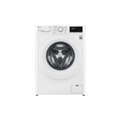 LG Washing Machine F2WV3S7S3E Energy efficiency class D Front loading Washing capacity 7 kg 1200 RPM Depth 47.5 cm Width 60 cm Display LED Steam function Direct drive White