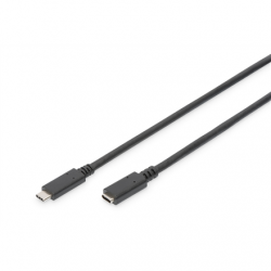 Digitus | A | USB Female 2.0 (Type C) | USB Male 2.0 (Type C) | Mbit/s
