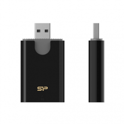 Silicon Power | Combo Card Reader | SD/MMC and microSD card support | Card Reader