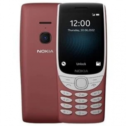 Nokia | 8210 | Red | 2.8 " | TFT LCD | 240 x 320 | Unisoc | 0.128 GB | Dual SIM | Nano-SIM | Yes | Main camera 0.3 MP | Secondary camera  MP | 1450  mAh | Bluetooth | 5.0