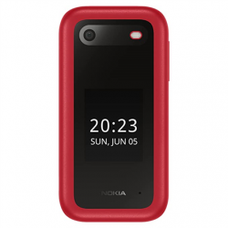 Nokia | 2660 TA-1469 | Red | 2.8 " | TFT LCD | 48 MB | 240 x 320 | Unisoc | 0.128 GB | Dual SIM | Nano-SIM | Yes | Main camera 0.3 MP | Secondary camera  MP | 1450  mAh | Bluetooth | 4.2