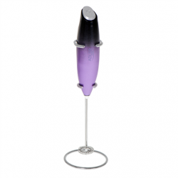 Adler Milk frother with a stand AD 4499 Milk frother Black/Purple