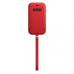 Apple | 12 mini Leather Sleeve with MagSafe | Sleeve with MagSafe | Apple | iPhone 12 mini | Leather | Red