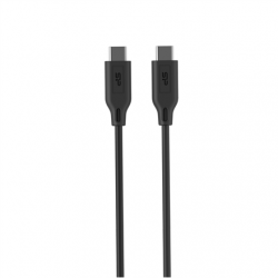 Silicon Power | USB-C to USB-C cable | LK15CC | Black | PVC
