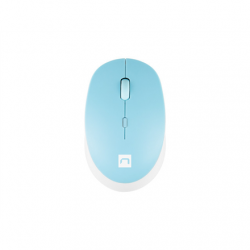 Natec | Mouse | Harrier 2 | Wireless | Bluetooth | White/Blue