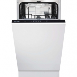 Gorenje | Built-in | Dishwasher | GV520E15 | Width 44.8 cm | Number of place settings 9 | Number of programs 5 | Energy efficiency class E | Display