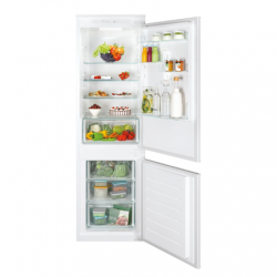 Candy | CBL3518F | Refrigerator | Energy efficiency class F | Built-in | Combi | Height 177.2 cm | Fridge net capacity 191 L | Freezer net capacity 73 L | Display | 38 dB | White