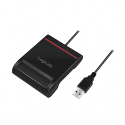 Logilink | USB 2.0 card reader, for smart ID | CR0047 | Card Reader