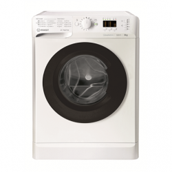 INDESIT | MTWSA 61294 WK EE | Washing machine | Energy efficiency class C | Front loading | Washing capacity 6 kg | 1151 RPM | Depth 42.5 cm | Width 59.5 cm | Display | Big Digit | White