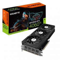 Gigabyte GV-N406TGAMING OC-8GD 1.0 NVIDIA 8 GB GeForce RTX 4060 Ti 	 GDDR6X HDMI ports quantity 2 	 PCI-E 4.0 Memory clock speed 21000 MHz