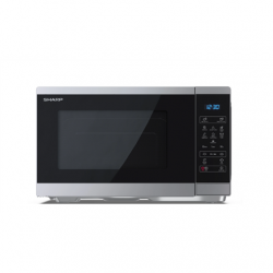 Sharp Microwave Oven YC-MS252AE-S Free standing 25 L 900 W Silver