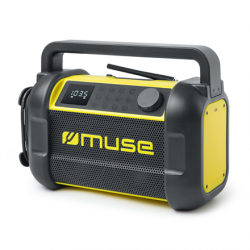 Muse | M-928 BTY | Radio Speaker | Waterproof | Bluetooth | Black/Yellow | Wireless connection