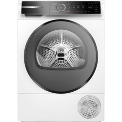Bosch | WQB245ALSN | Dryer Machine with Heat Pump | Energy efficiency class A+++ | Front loading | 9 kg | Condensation | LED | Depth 61.3 cm | Steam function | White