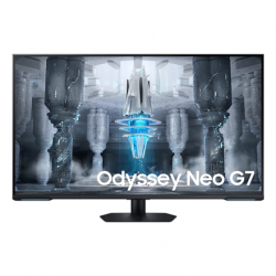 Samsung | Odyssey Neo G7 G70NC | LS43CG700NUXEN | 43 " | VA | UHD | 16:9 | 1 ms | 400 cd/m² | Black/White | HDMI ports quantity 2 | 144 Hz
