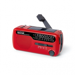 Muse | MH-07RED | Red | Self-Powered Radio