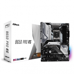 ASRock B650 Pro RS Processor family AMD Processor socket AM5 DDR5 DIMM Memory slots 4 Supported hard disk drive interfaces SATA3, M.2 Number of SATA connectors 4 Chipset AMD B650 ATX