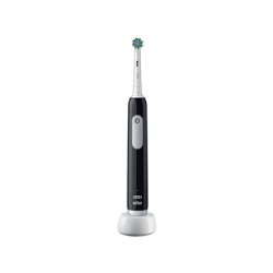 Oral-B | Pro Series 1 Cross Action | Electric Toothbrush | Rechargeable | For adults | Black | Number of brush heads included 1 | Number of teeth brushing modes 3