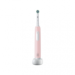 Oral-B Electric Toothbrush Pro Series 1 Cross Action For adults Rechargeable Pink Number of brush heads included 1 Number of teeth brushing modes 3