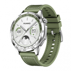 Huawei GT 4 Smart watch 4 GPS (satellite) 46 mm AMOLED 46mm Waterproof Green Woven