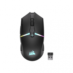 Corsair Gaming Mouse NIGHTSABRE RGB Wireless Bluetooth, 2.4 GHz Black