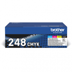 Toner cartridge, Value pack with all 4 toners | 1000 pages