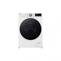 LG | F4WR711S2W | Washing Machine | Energy efficiency class A - 10% | Front loading | Washing capacity 11 kg | 1400 RPM | Depth 55.5 cm | Width 60 cm | Display | LED | Steam function | Direct drive | Wi-Fi | White