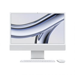 Apple iMac 24” 4.5K Retina, Apple  M3 8C CPU, 10C GPU/8GB/512GB SSD/Silver/RUS Apple