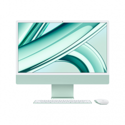 Apple iMac 24” 4.5K Retina, Apple  M3 8C CPU, 10C GPU/8GB/256GB SSD/Green/INT Apple