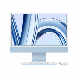 Apple iMac 24” 4.5K Retina, Apple  M3 8C CPU, 8C GPU/8GB/256GB SSD/Blue/INT Apple