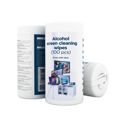 Gembird | Alcohol Screen Cleaning Wipes (100 pcs) | CK-AWW100-01 | Screen cleaning wipes