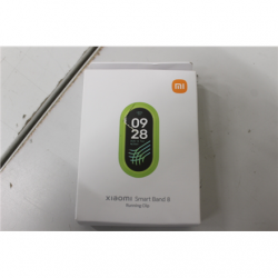 SALE OUT.DAMAGED PACKAGING Xiaomi Smart Band 8 Running Clip Black/green DAMAGED PACKAGING Black/Green Strap material: PC, TPU Supported data items: Step count, stride, cadence (SPM), pace, distance, cadence-pace ratio, ground contact time, flight time, fl