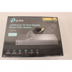SALE OUT.  Switch | TL-SG2210P | Web Managed | Desktop | SFP ports quantity 2 | PoE ports quantity 8 | Power supply type External | 36 month(s) | DAMAGED PACKAGING, SMOLL  SCRATCHED ON TOP