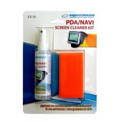 ESPERANZA ES110 - Rinkinys planšečių/ telefonų/ PDA/NAVI/LCD ekranų valymui 60ml