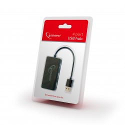 USB šakotuvas Gembird UHB-U2P4-03